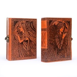 Celtic Sister Angel of the Harvest Leather journal